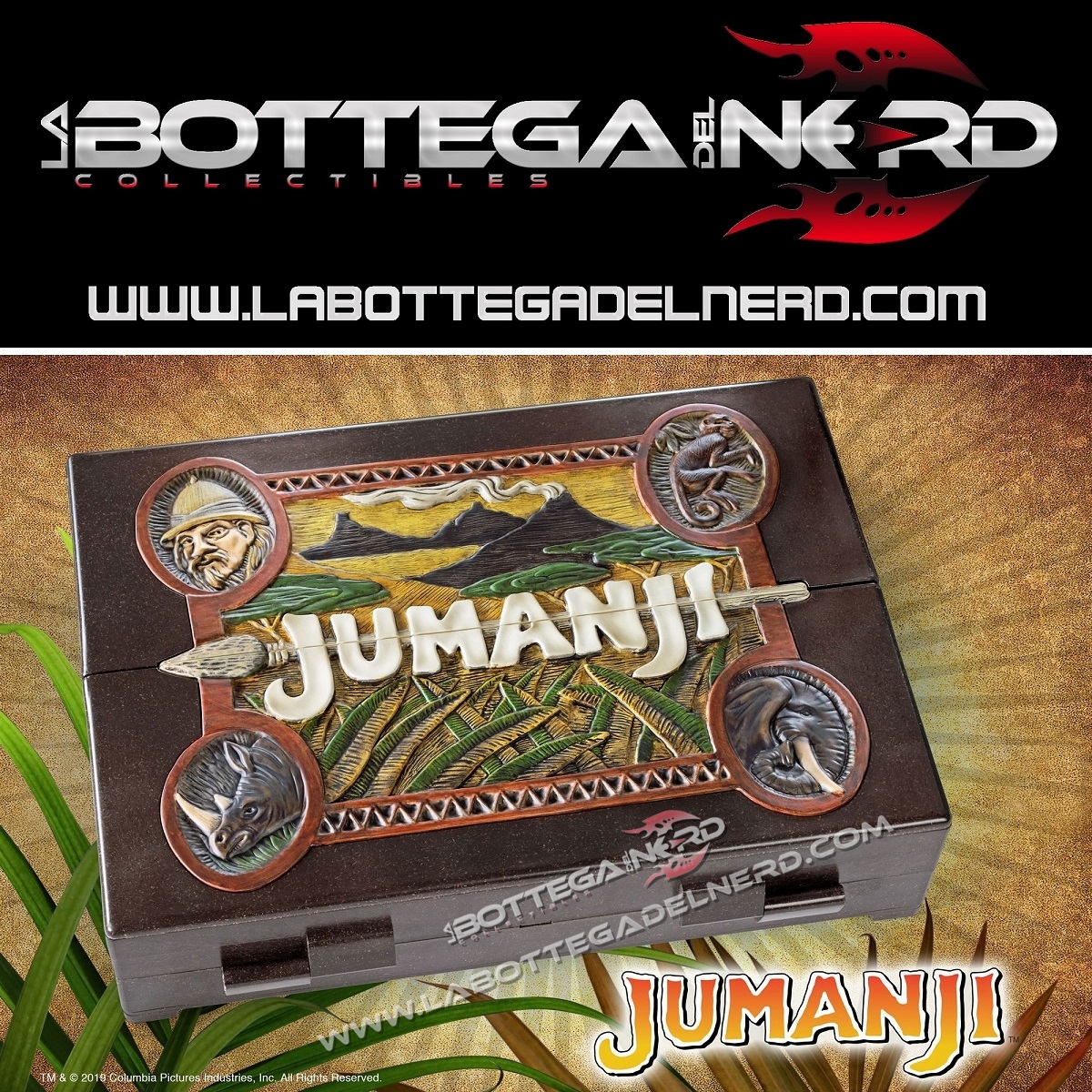 Jumanji - Replica da collezione gioco da tavolo 41cm