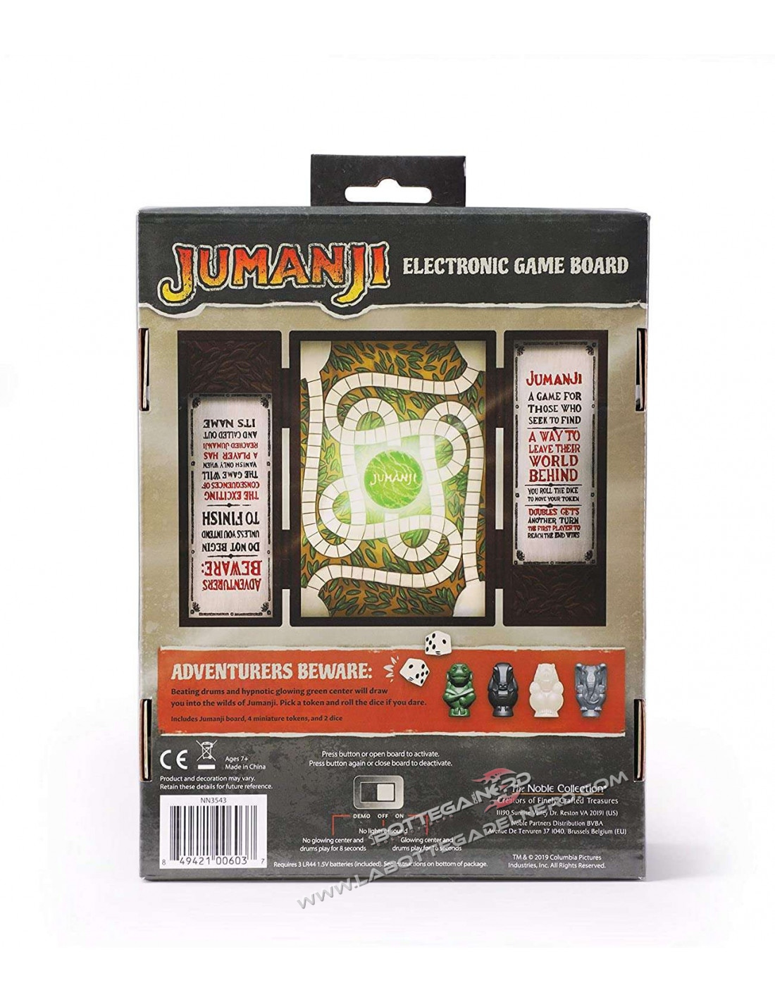 Jumanji - Replica gioco da tavolo 25cm - immagine 3