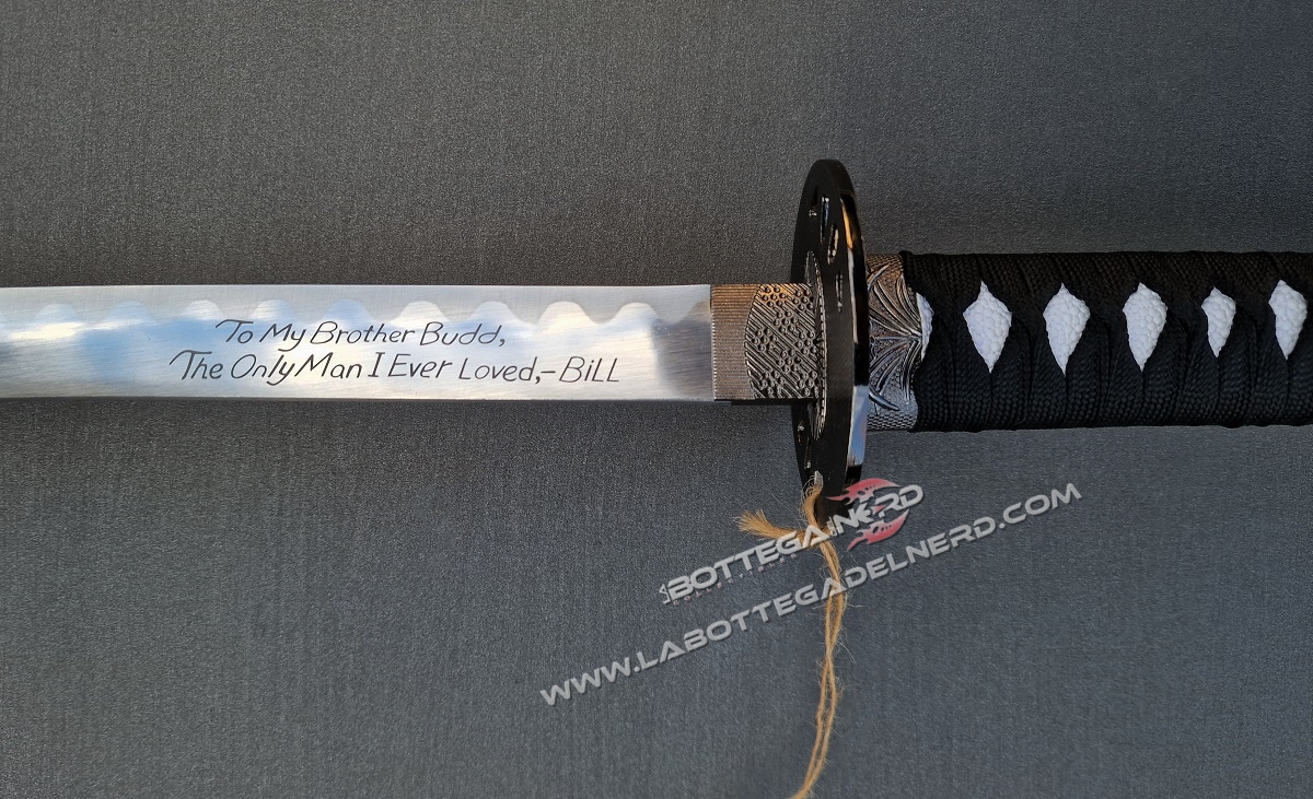 KILL BILL - Hattori Hanzo Sword Katana di Budd - immagine 4