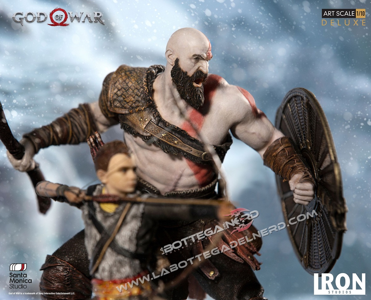 God of War - Statua Kratos & Atreus 20cm - immagine 3