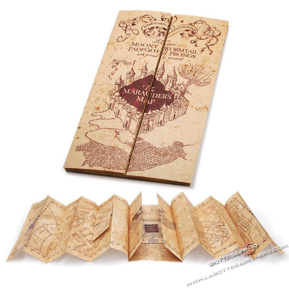 Harry Potter Replica ufficiale - Mappa del malandrino - immagine 2