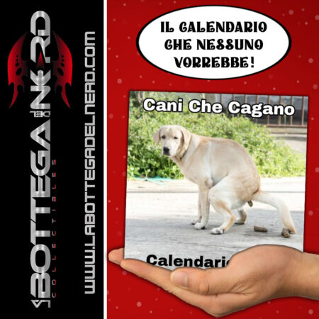 IDEA REGALO - Calendario inutile CANI CHE CAGANO 2023
