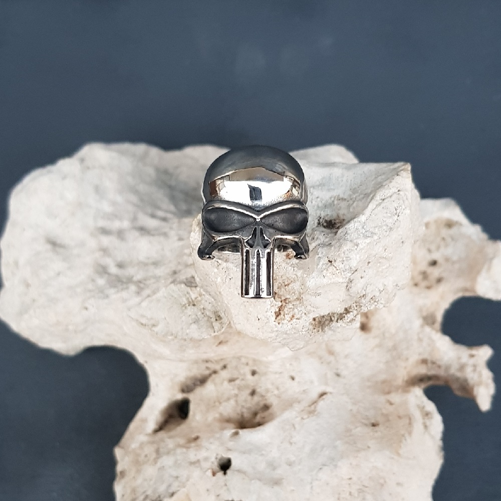 Anello acciaio - The Punisher - immagine 2