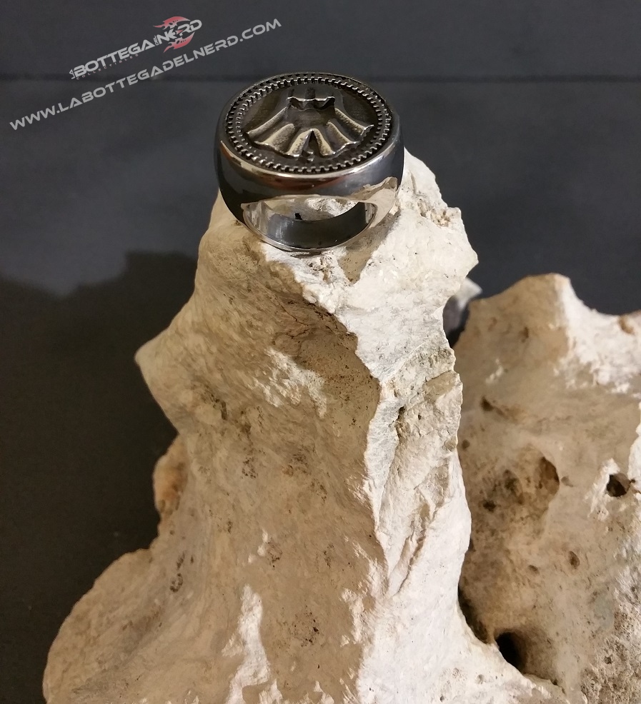 Anello acciaio "Uomini senza volto" - immagine 3
