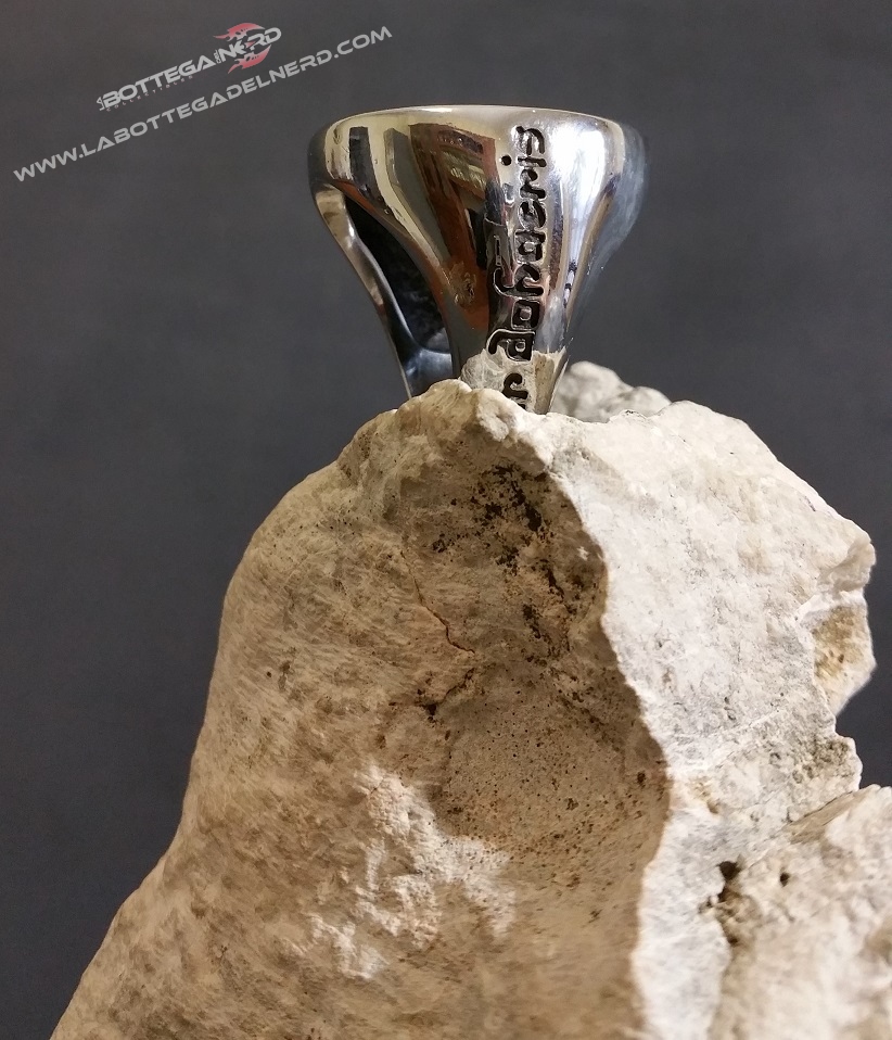Anello acciaio "Uomini senza volto" - immagine 6