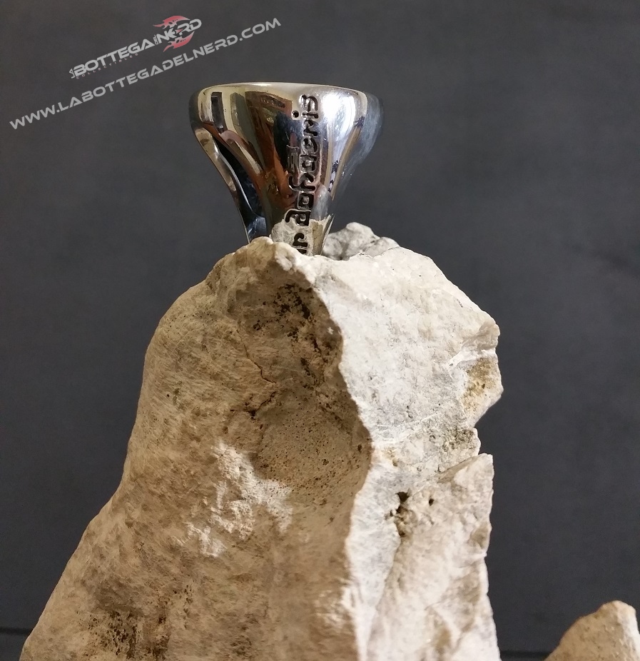 Anello acciaio "Uomini senza volto" - immagine 5