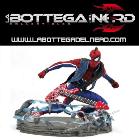 Spider-Man 2018 - Statua Spider-Punk Exclusive 18cm