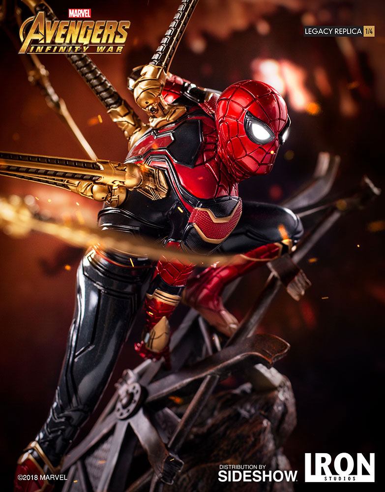 Avengers Infinity War - Statua 1/4 Iron Spider-Man 64cm - immagine 6