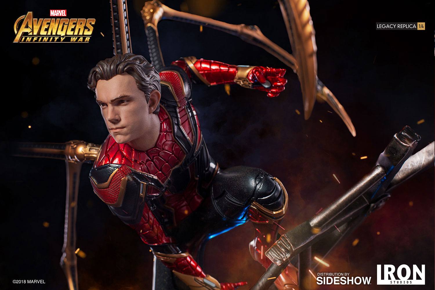 Avengers Infinity War - Statua 1/4 Iron Spider-Man 64cm - immagine 5