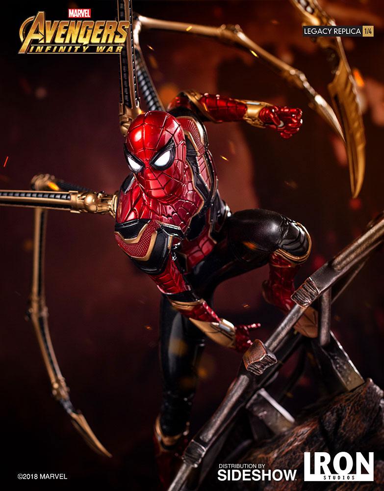 Avengers Infinity War - Statua 1/4 Iron Spider-Man 64cm - immagine 4