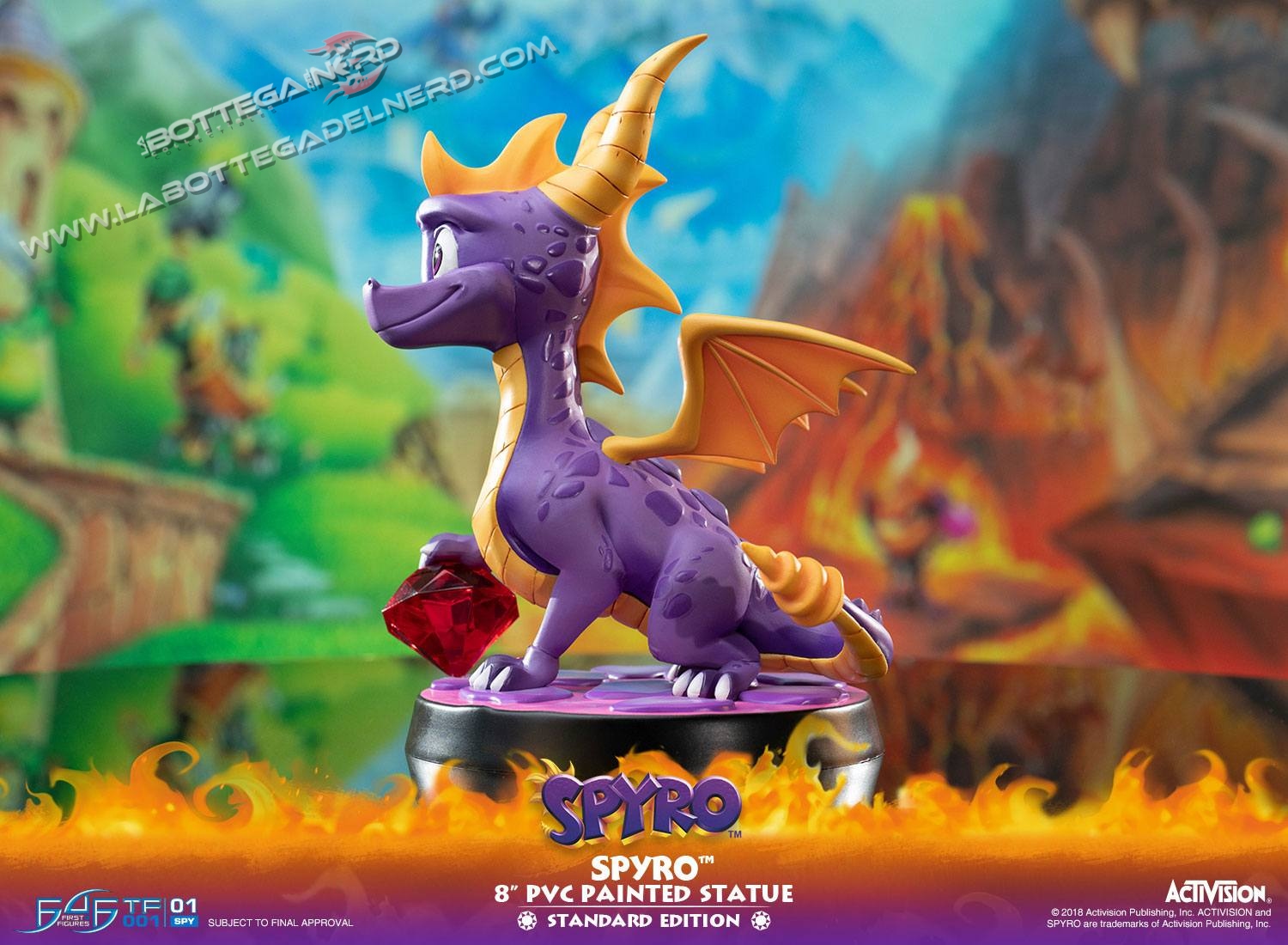 Spyro the Dragon - Statua Spyro 20cm - immagine 6