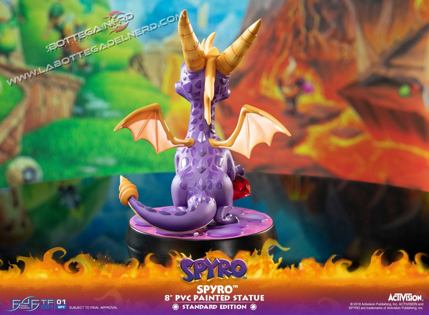 Spyro the Dragon - Statua Spyro 20cm - immagine 4