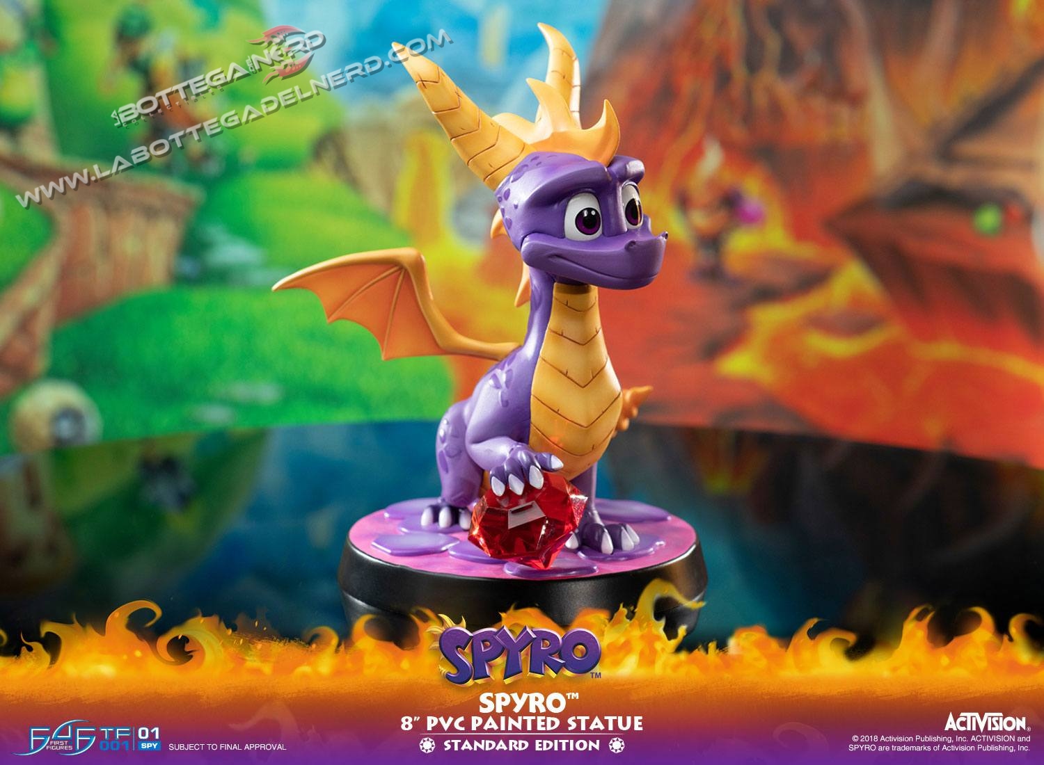 Spyro the Dragon - Statua Spyro 20cm - immagine 3
