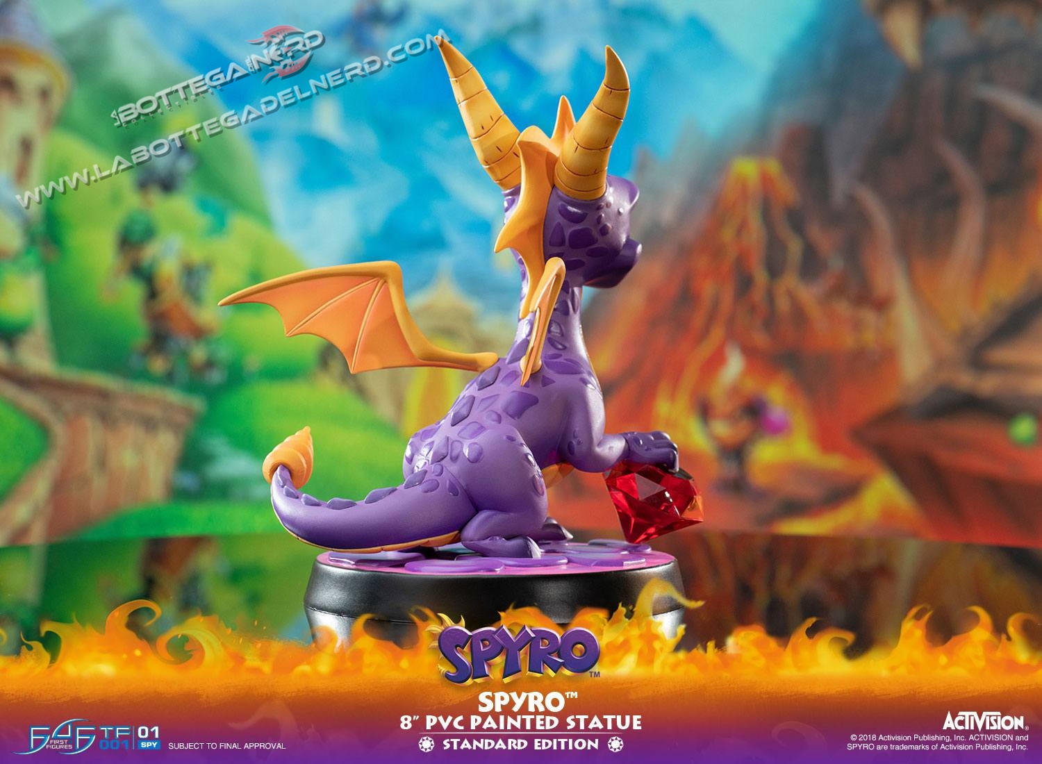Spyro the Dragon - Statua Spyro 20cm - immagine 5