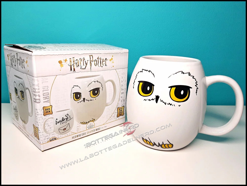 TAZZA IN CERAMICA - Harry Potter Hedwig - Mug 3D 500ml - immagine 2
