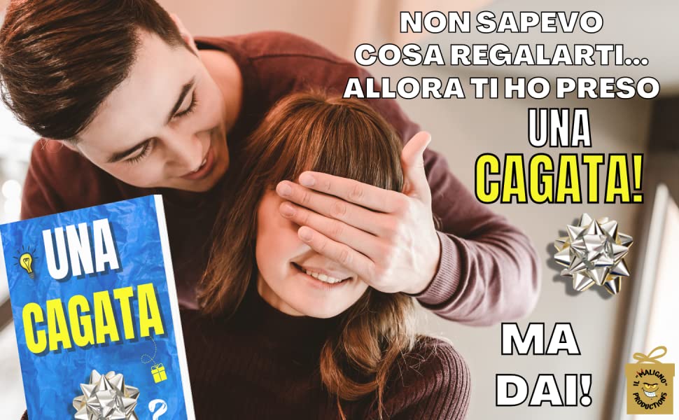 IDEA REGALO - Libro umoristico UNA CAGATA