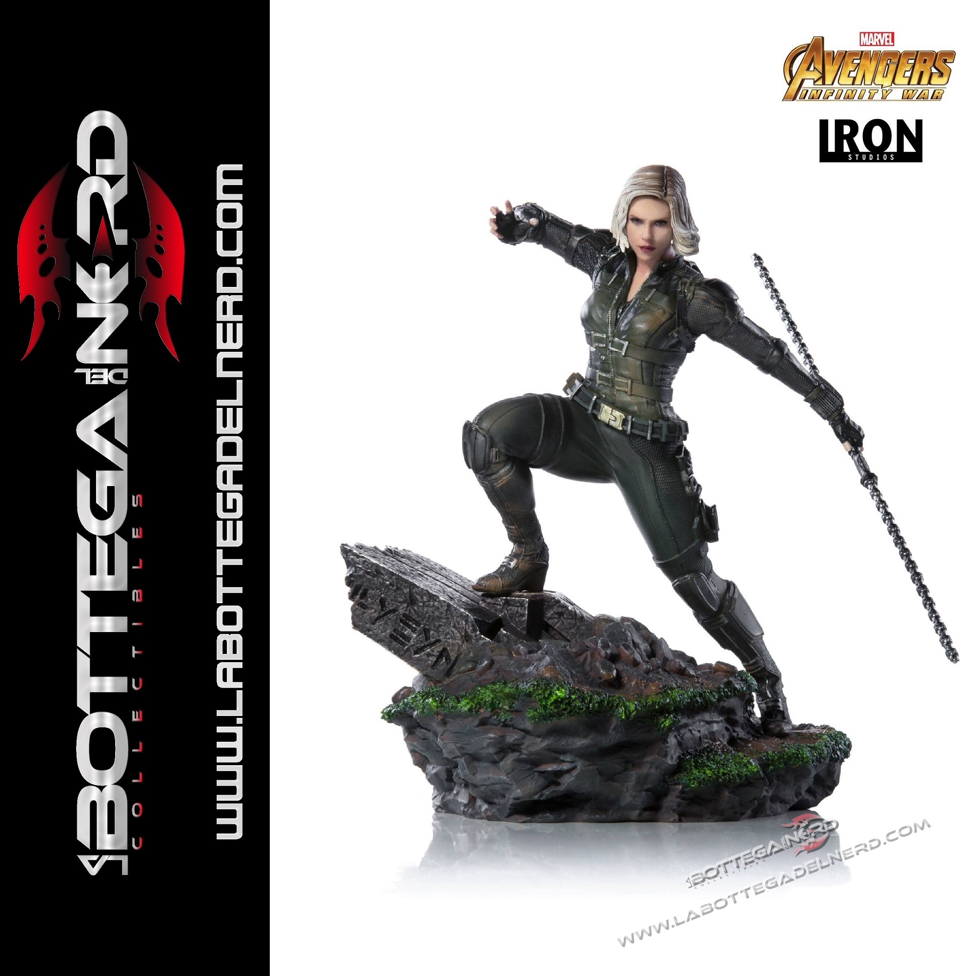 Avengers Infinity War - StatuaBlack Widow 18cm