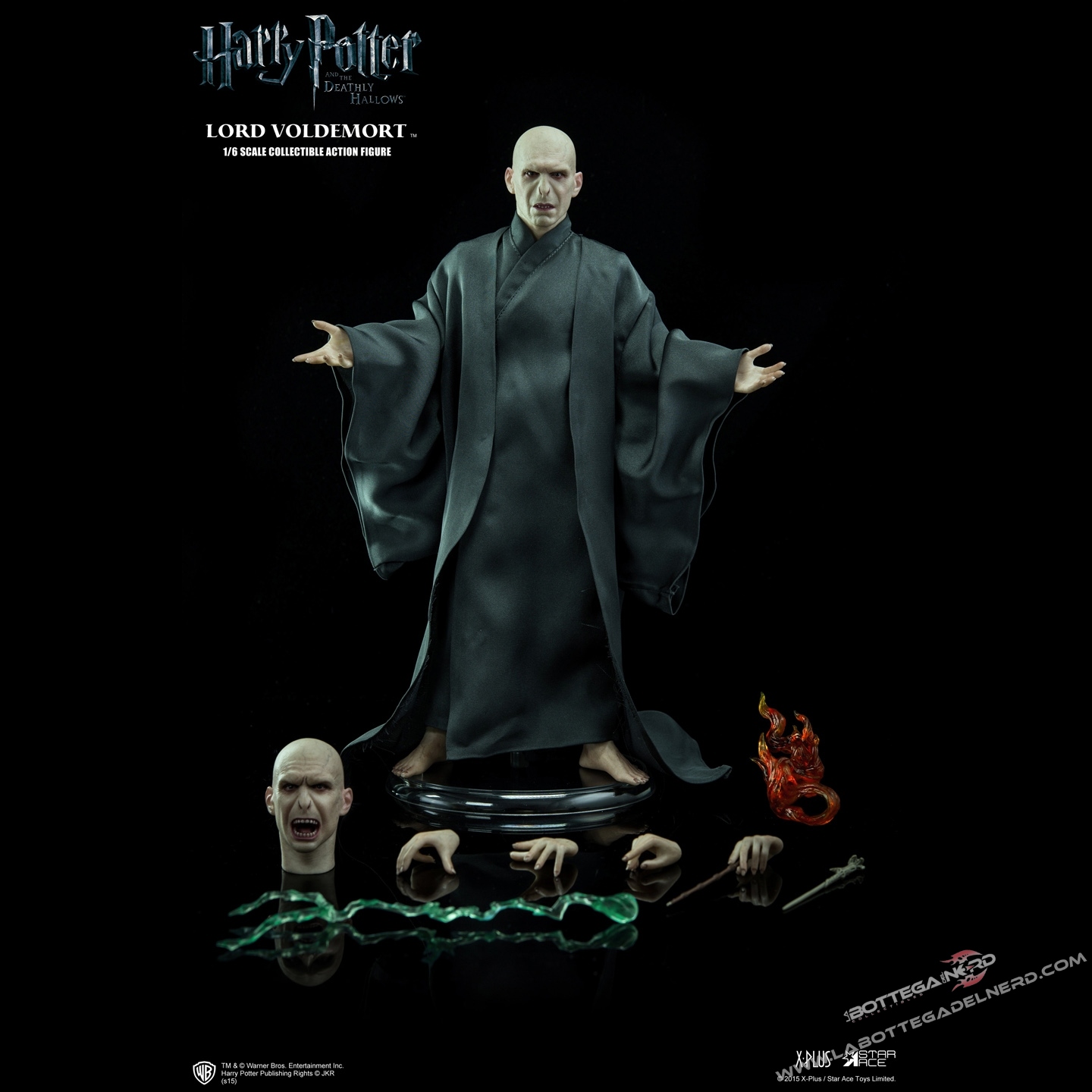 Harry Potter - Action Figure 1/6 Lord Voldemort 30cm - immagine 7