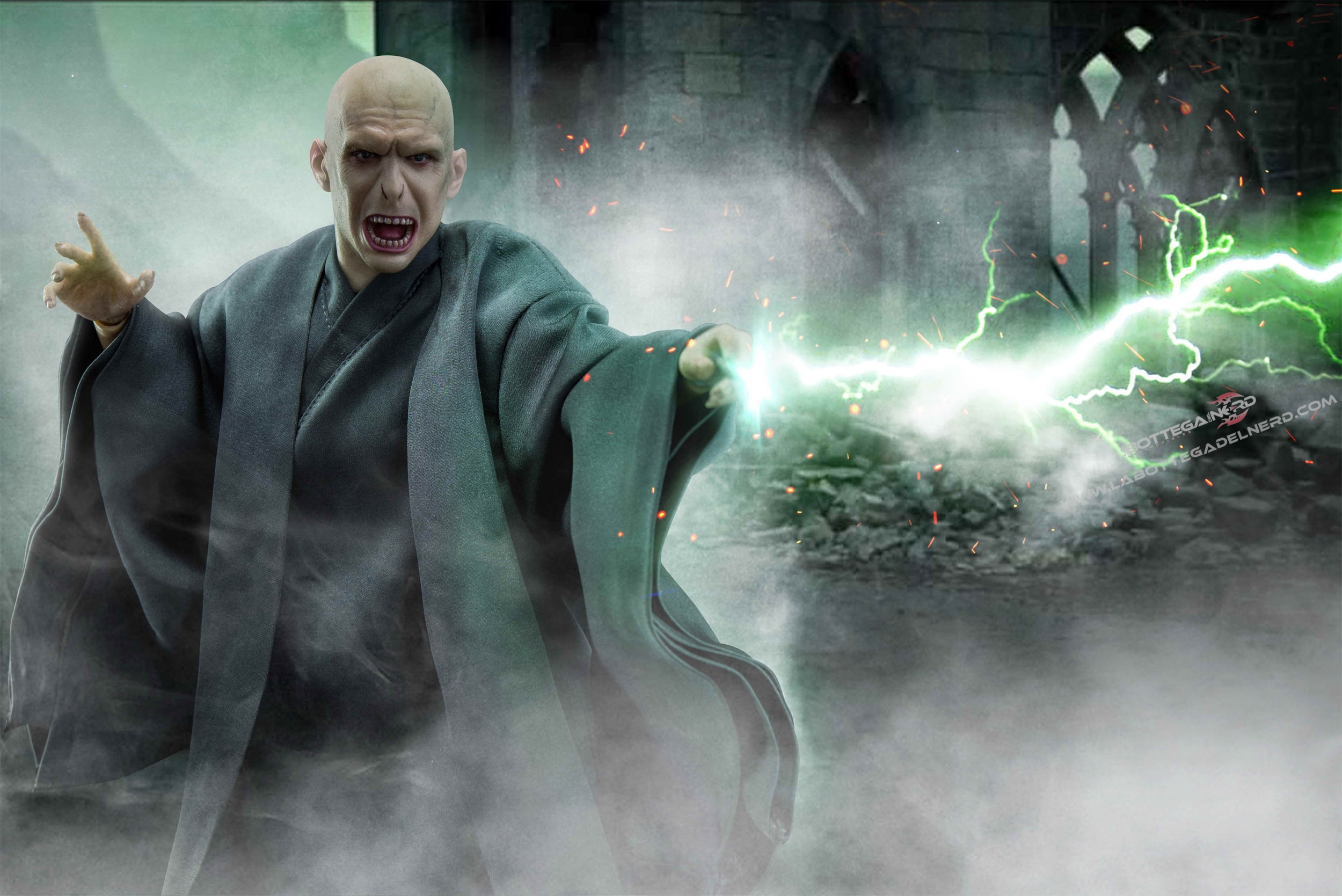 Harry Potter - Action Figure 1/6 Lord Voldemort 30cm - immagine 2