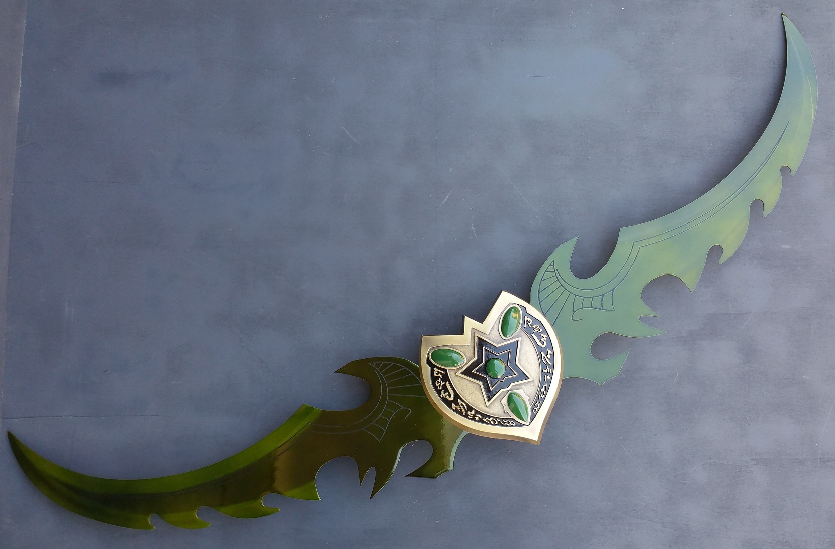 WARGLAIVES OF AZZINOTH di ILLIDAN (GREEN VERSION) - immagine 7