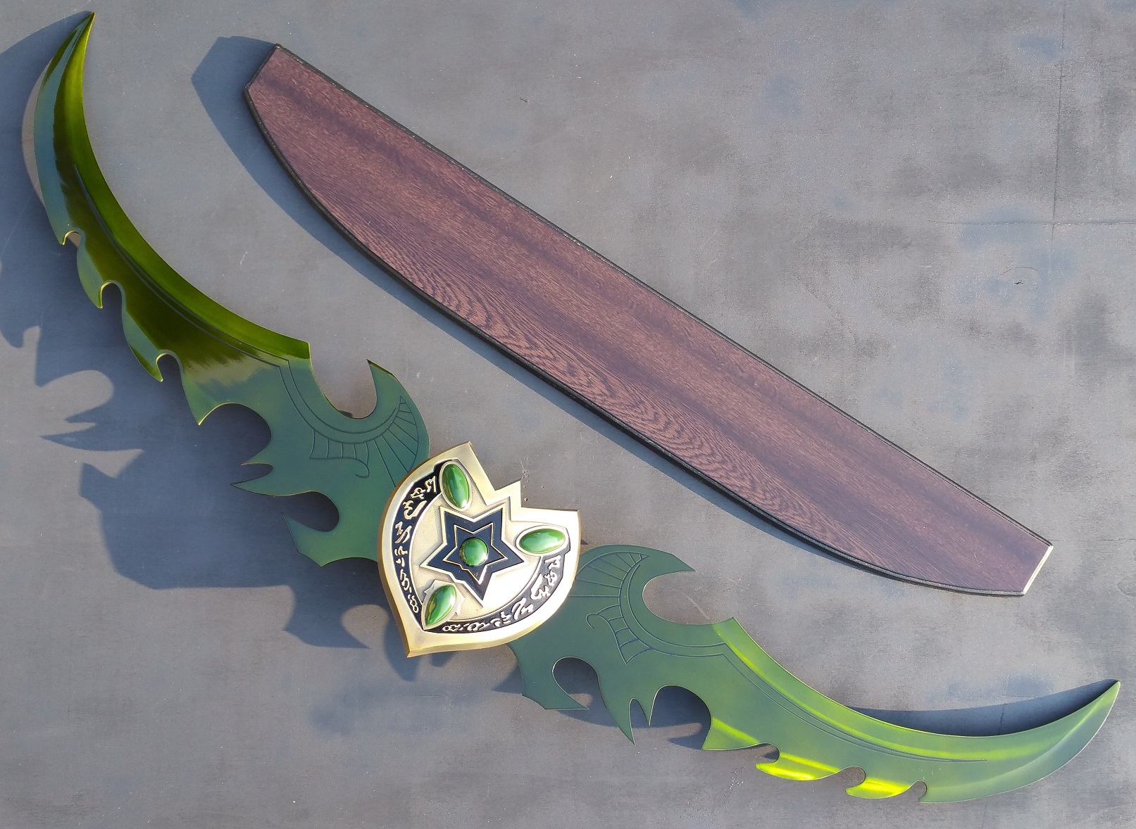 WARGLAIVES OF AZZINOTH di ILLIDAN (GREEN VERSION) - immagine 8