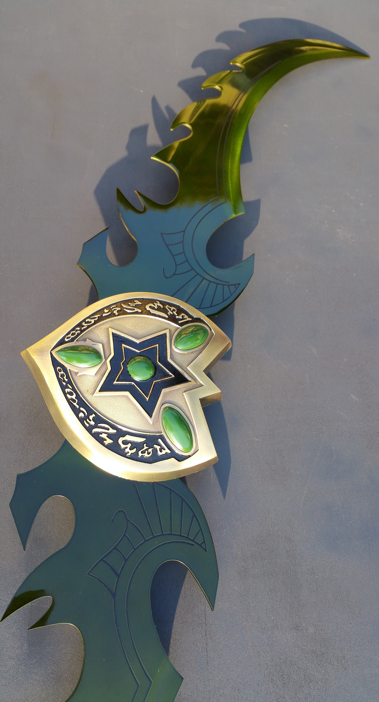 WARGLAIVES OF AZZINOTH di ILLIDAN (GREEN VERSION) - immagine 10
