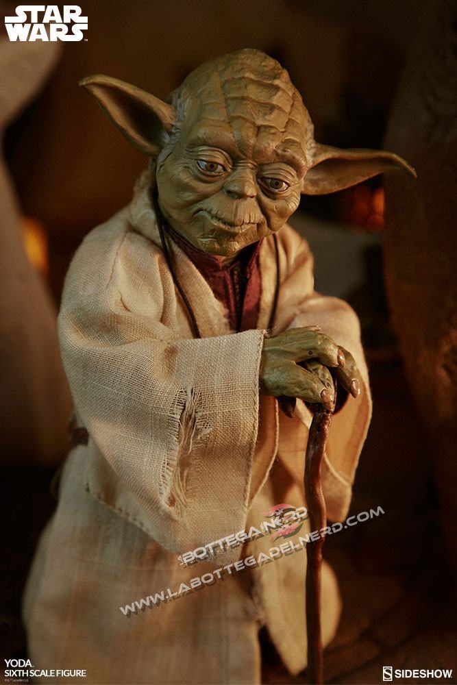 Star Wars Episode V - Action Figure 1/6 Yoda - immagine 2
