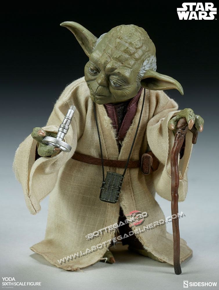 Star Wars Episode V - Action Figure 1/6 Yoda - immagine 4