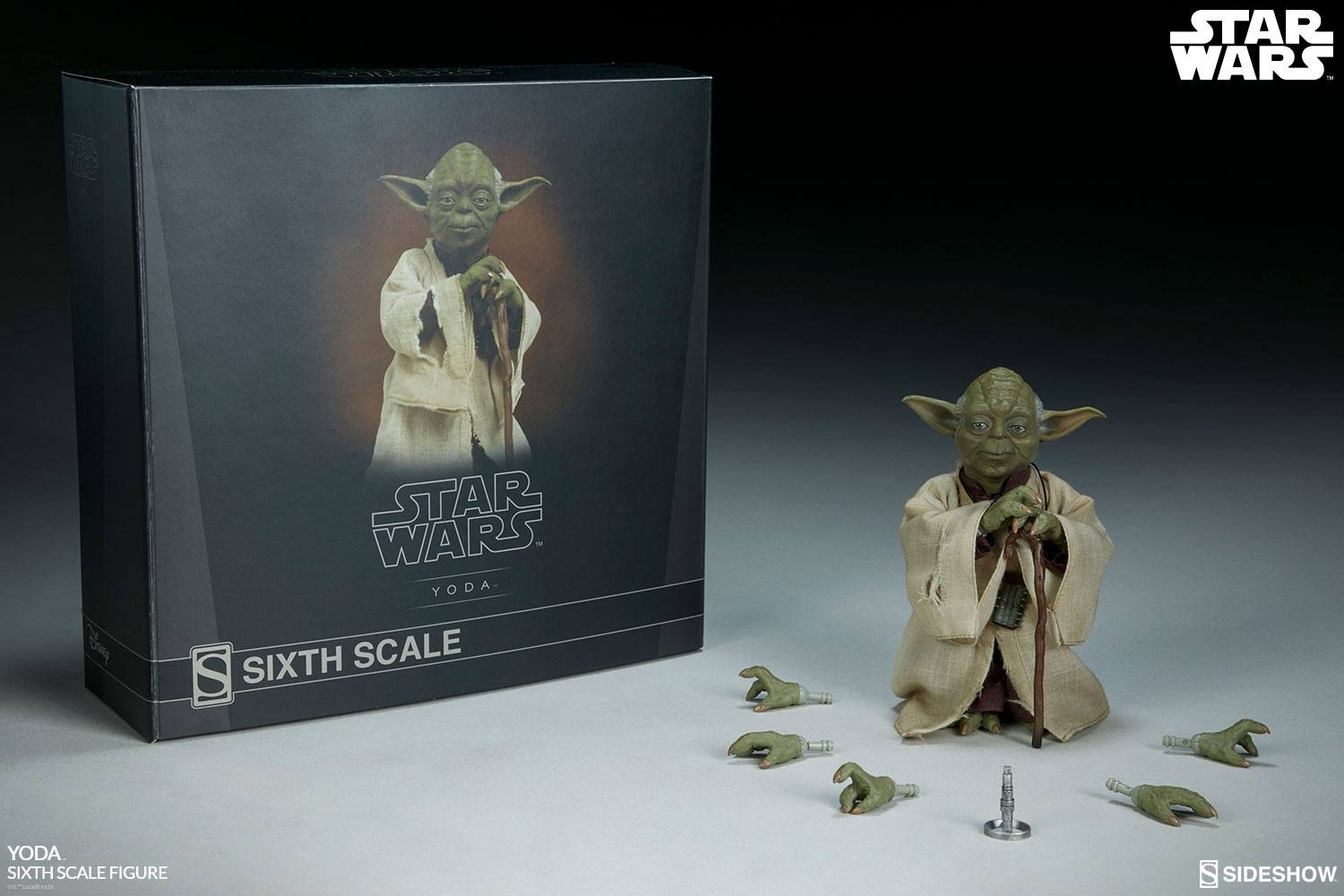 Star Wars Episode V - Action Figure 1/6 Yoda - immagine 6