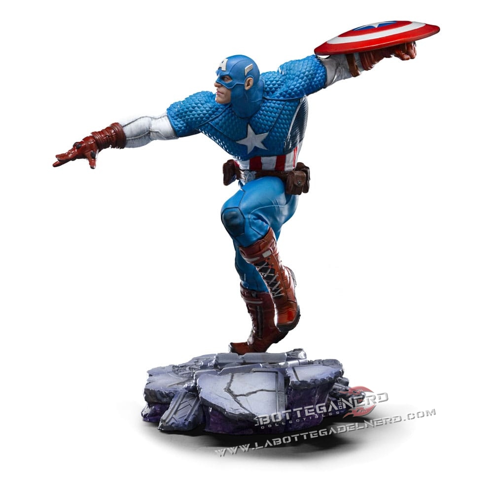Marvel - BDS Statue 1/10 Captain America 22cm - immagine 3