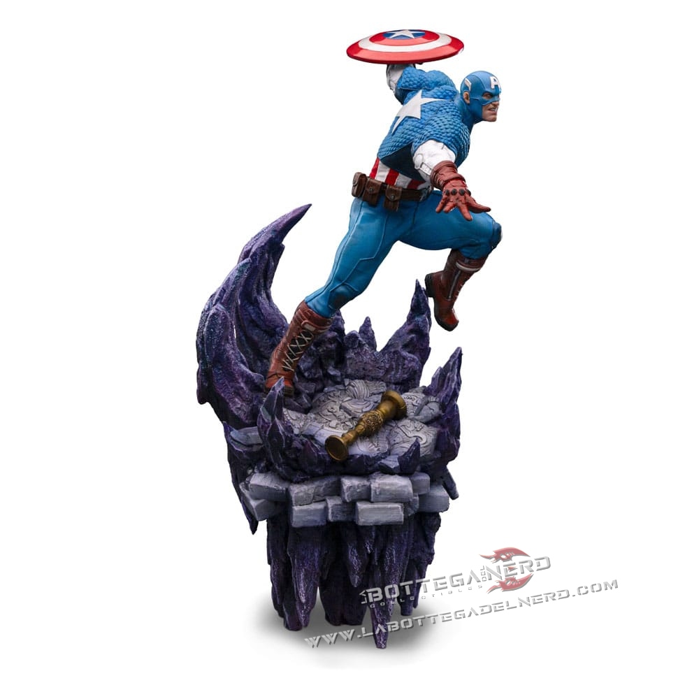 Marvel - BDS Statue 1/10 Captain America Deluxe 34cm - immagine 4