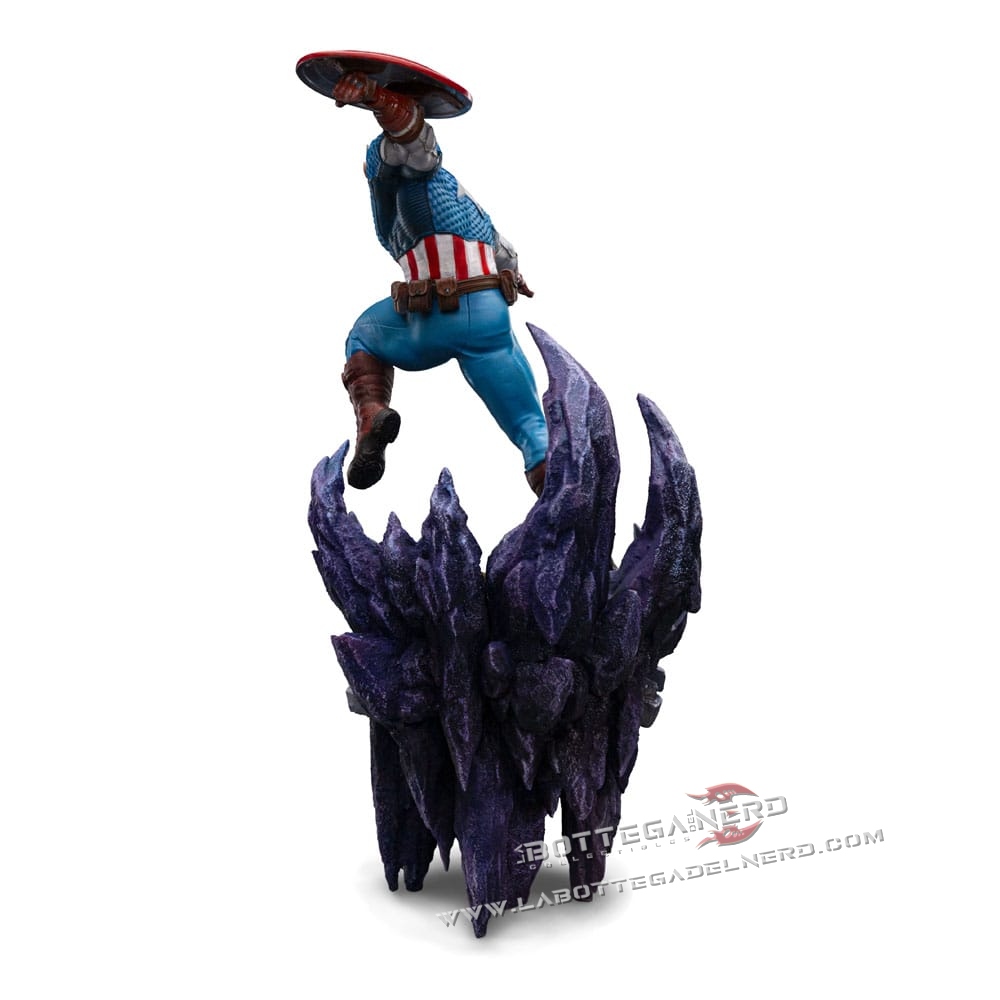 Marvel - BDS Statue 1/10 Captain America Deluxe 34cm - immagine 5