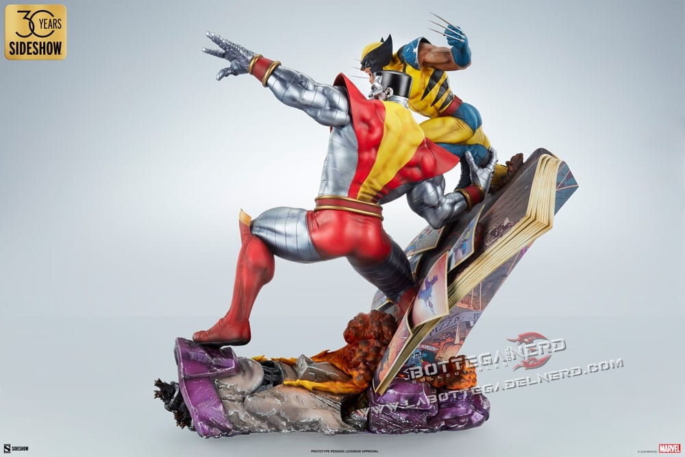 Marvel - Statue Fastball Special: Colossus and Wolverine 46cm - immagine 5