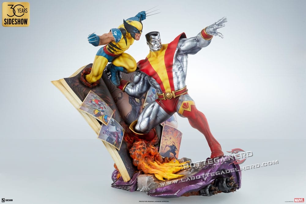 Marvel - Statue Fastball Special: Colossus and Wolverine 46cm - immagine 2