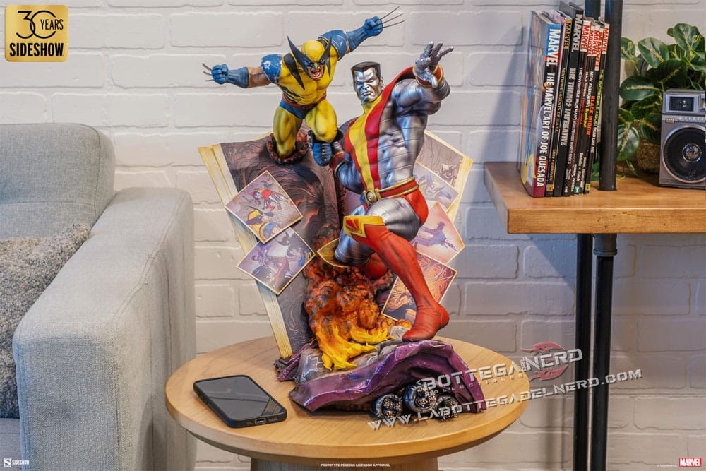 Marvel - Statue Fastball Special: Colossus and Wolverine 46cm - immagine 7