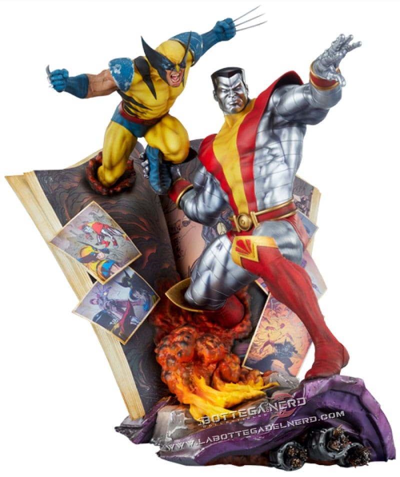 Marvel - Statue Fastball Special: Colossus and Wolverine 46cm