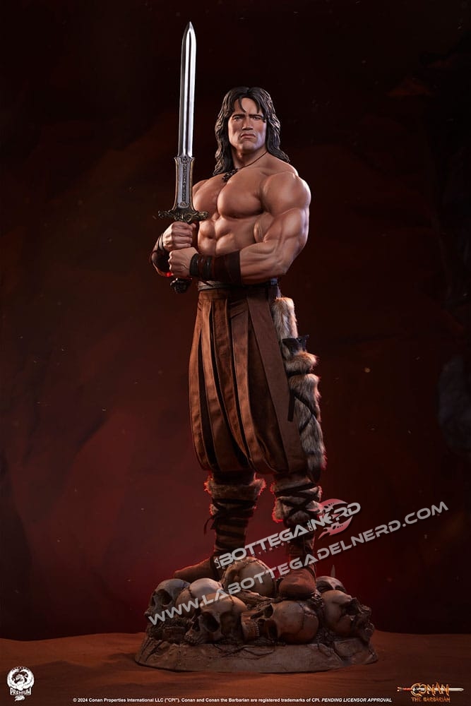 Conan il Barbaro - Elite Series Statue 1/2 Conan 116cm - immagine 3