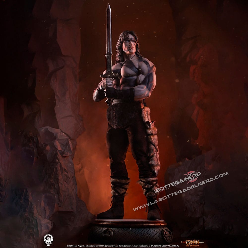 Conan il Barbaro - Elite Series Statue 1/2 Conan Warpaint 116cm - immagine 2