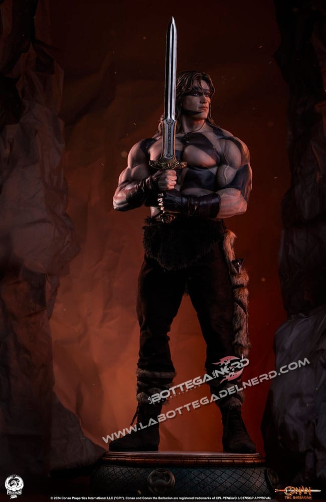 Conan il Barbaro - Elite Series Statue 1/2 Conan Warpaint 116cm - immagine 3
