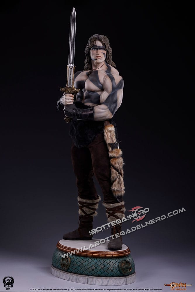 Conan il Barbaro - Elite Series Statue 1/2 Conan Warpaint 116cm - immagine 9