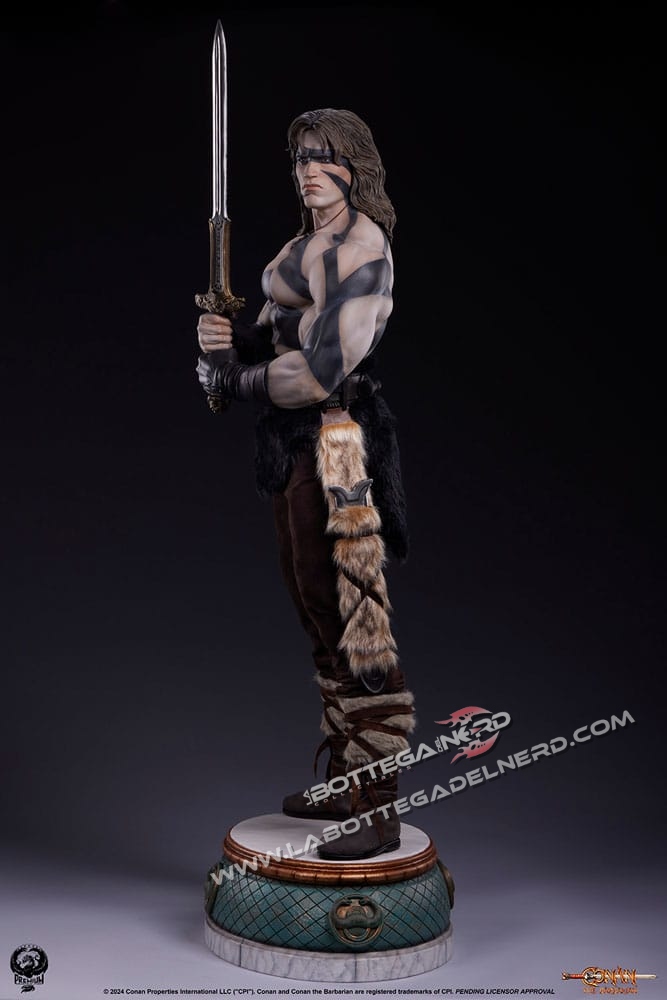 Conan il Barbaro - Elite Series Statue 1/2 Conan Warpaint 116cm - immagine 10