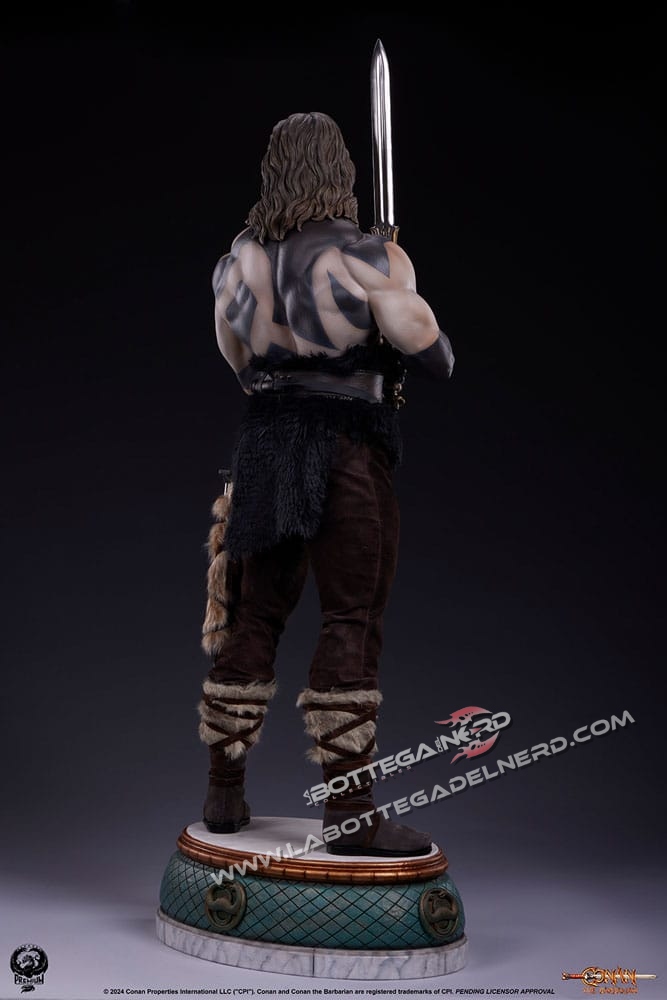 Conan il Barbaro - Elite Series Statue 1/2 Conan Warpaint 116cm - immagine 11