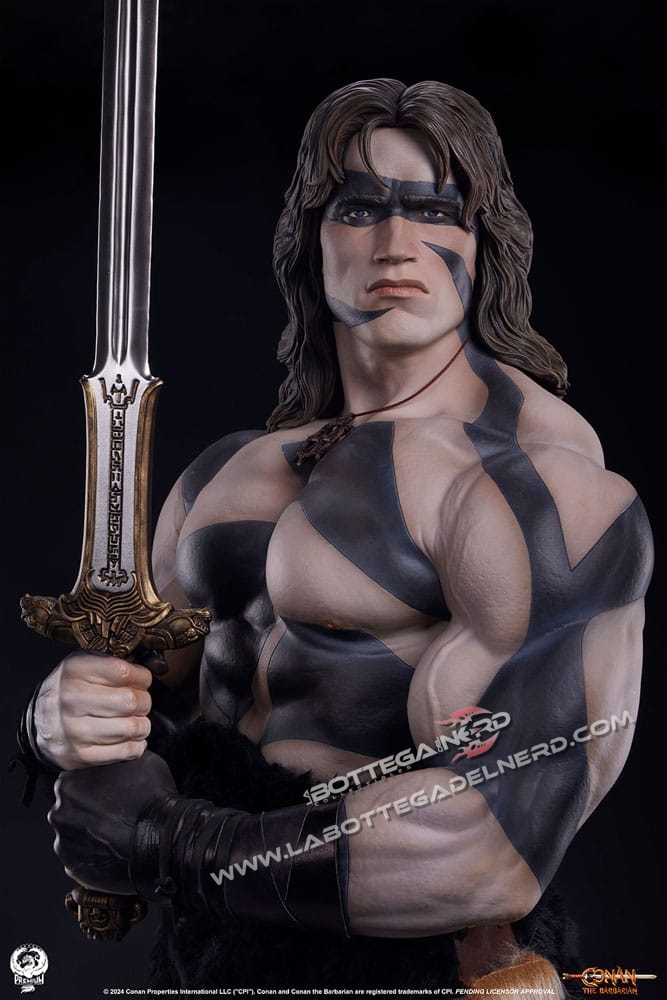 Conan il Barbaro - Elite Series Statue 1/2 Conan Warpaint 116cm - immagine 7