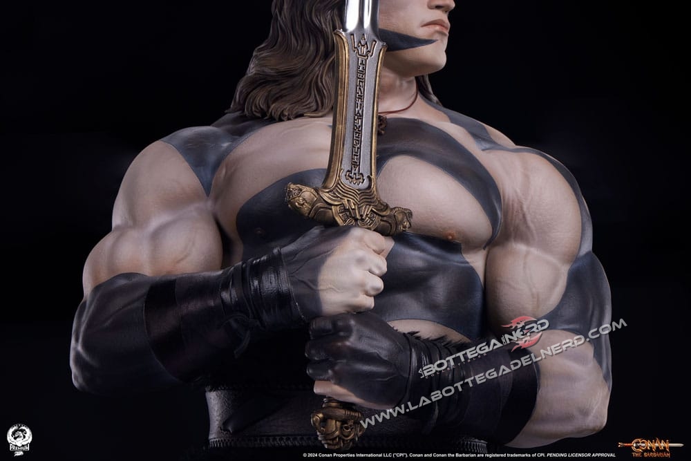 Conan il Barbaro - Elite Series Statue 1/2 Conan Warpaint 116cm - immagine 8