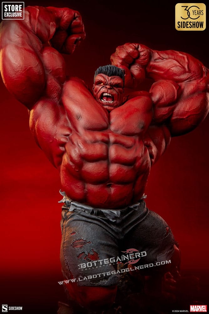 Marvel - P.F. Statue Red Hulk: Thunderbolt Ross 74cm - immagine 3
