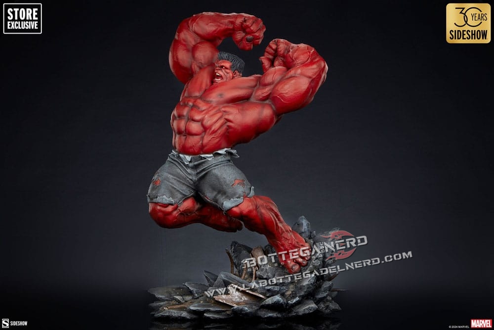 Marvel - P.F. Statue Red Hulk: Thunderbolt Ross 74cm - immagine 6