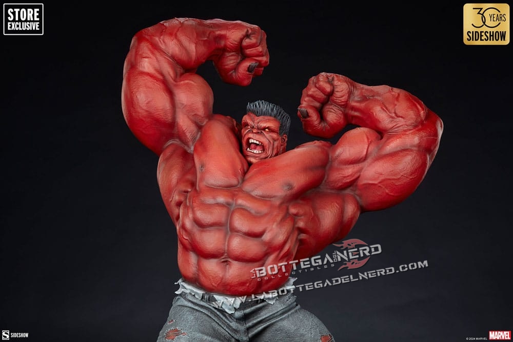Marvel - P.F. Statue Red Hulk: Thunderbolt Ross 74cm - immagine 4