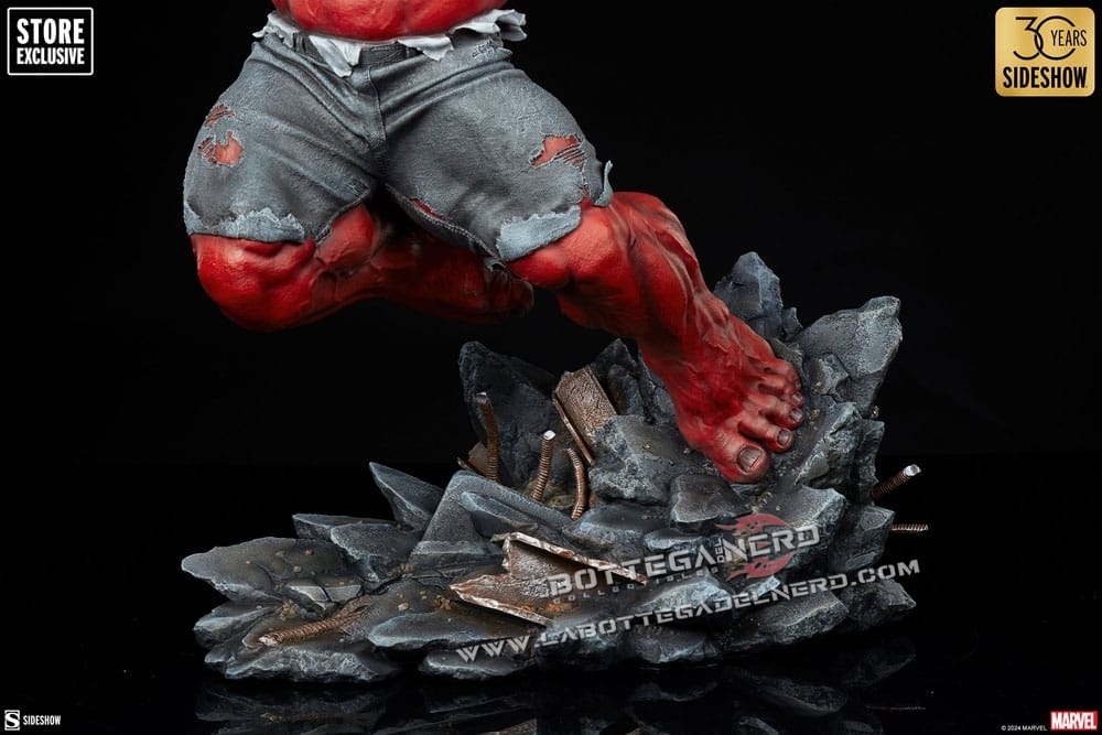 Marvel - P.F. Statue Red Hulk: Thunderbolt Ross 74cm - immagine 7