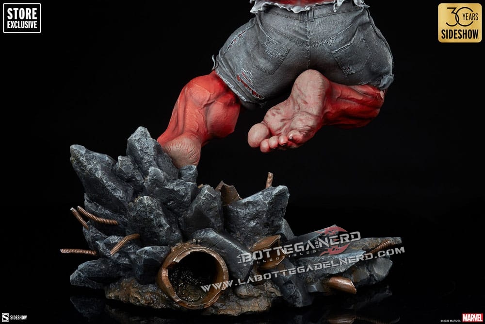 Marvel - P.F. Statue Red Hulk: Thunderbolt Ross 74cm - immagine 8