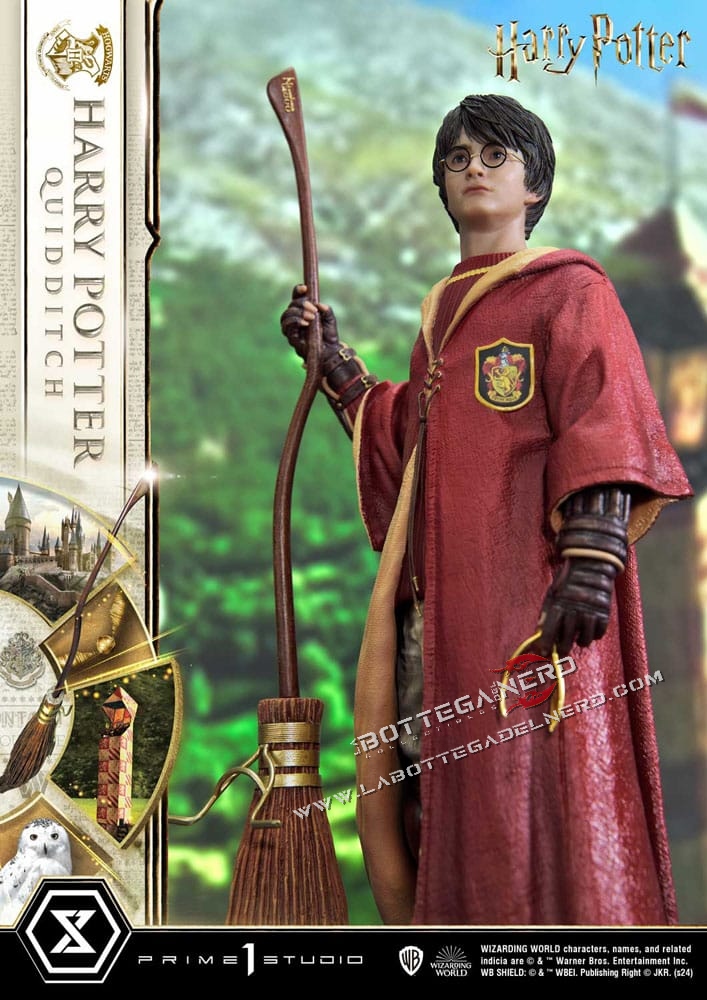 Harry Potter - Collectibles Statue 1/6 Harry Potter Quidditch 31cm - immagine 4